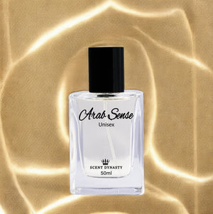 Arab Sense luxury Arabian perfume by Scent Dynasty in premium bottle.
