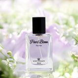 Pearl Bloom premium women’s perfume by Scent Dynasty in elegant floral design bottle.