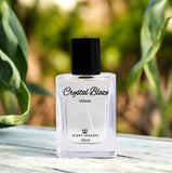 Crystal Blaze luxury unisex perfume by Scent Dynasty in elegant bottle.