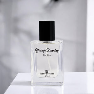 Young Stunning premium women’s perfume by Scent Dynasty in elegant bottle.