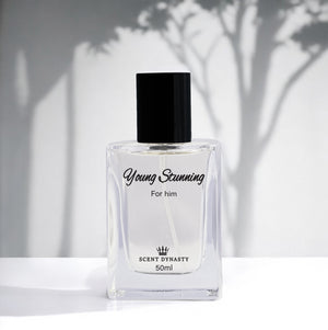 Young Stunning premium women’s perfume by Scent Dynasty in elegant bottle.